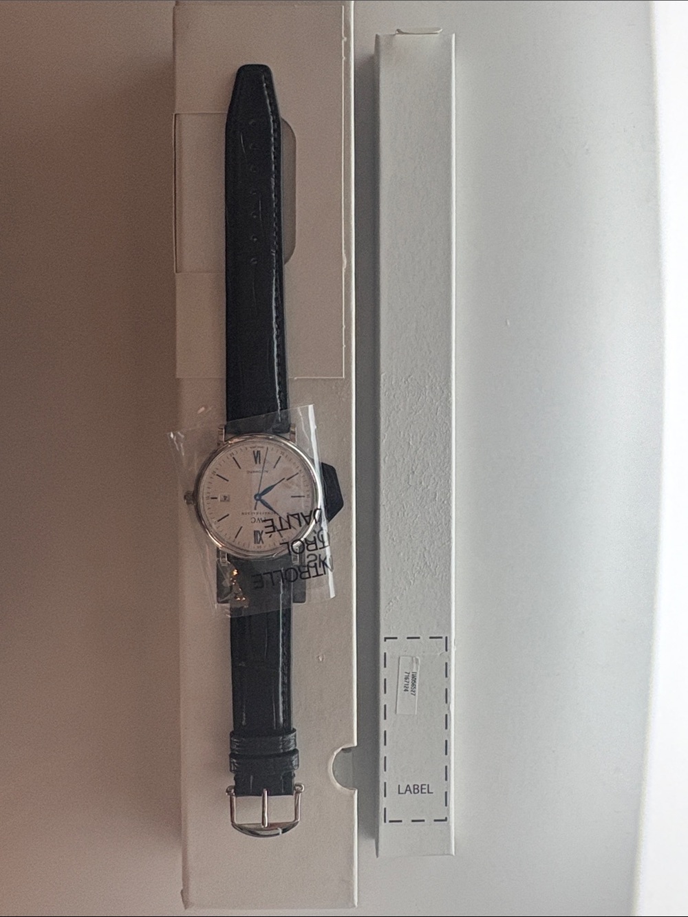 IWC Schaffhausen Portofino Automatic IW356527 40mm Navy Blue Leather Swiss Watch